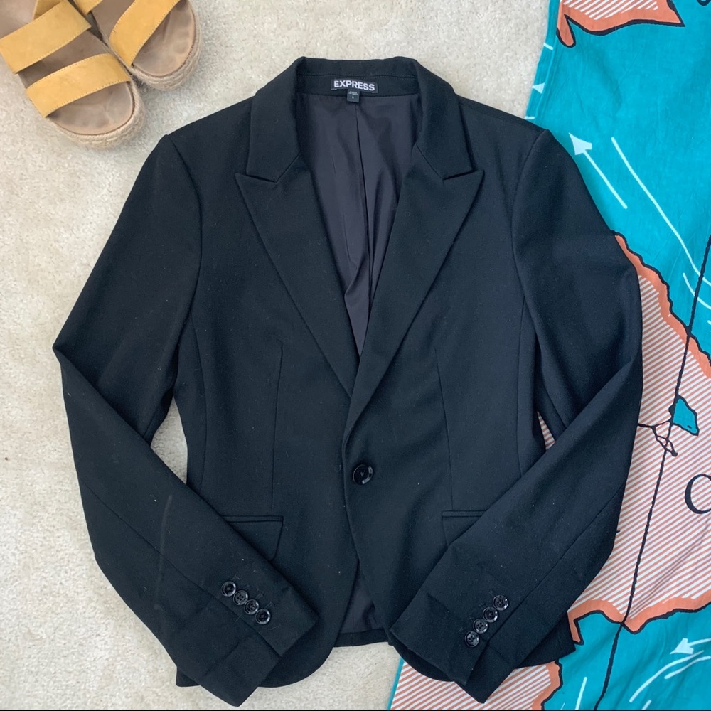Express Black Blazer